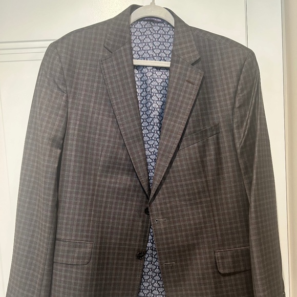 Ted Baker Endurance checked blazer 44R.